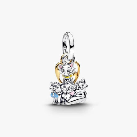 Pandora Disney Aristocats Duchess & Kittens Dangle Charm