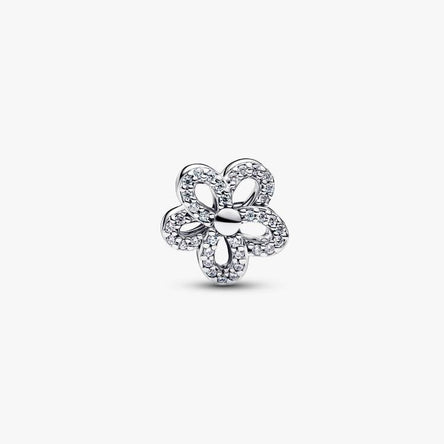 Pandora Pavé Flower Openwork Charm