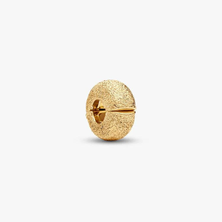 Pandora Textured Mini Clip Charm