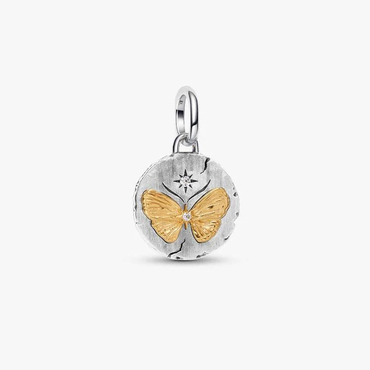 Pandora Butterfly Medallion Charm