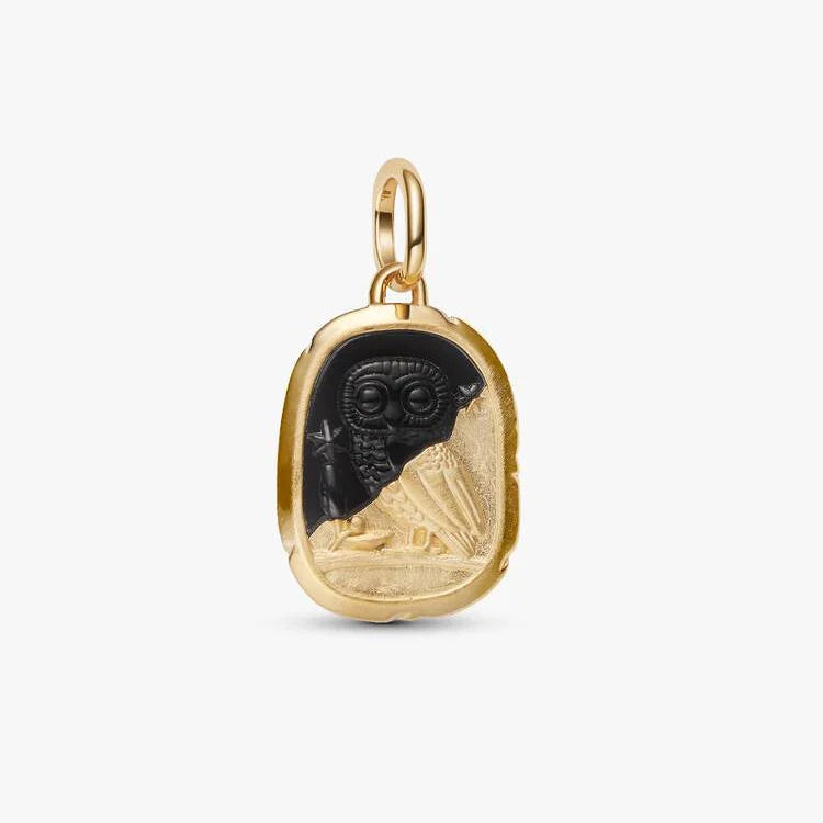 Pandora Owl Medallion Charm