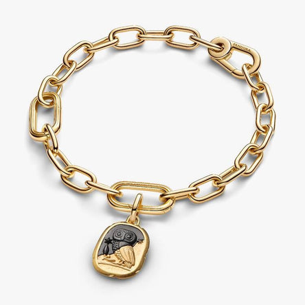 Pandora Owl Medallion Charm