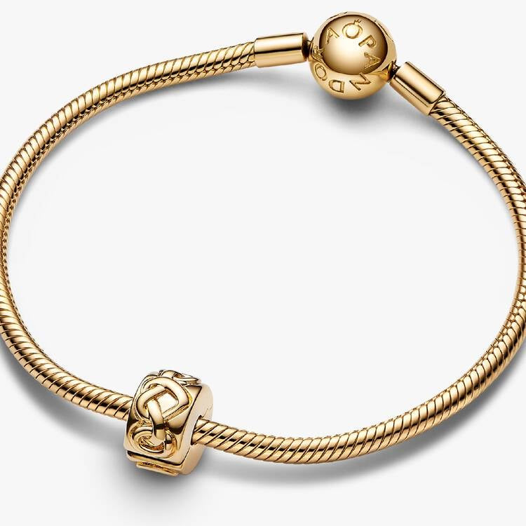 Pandora Knotted Hearts Clip Charm
