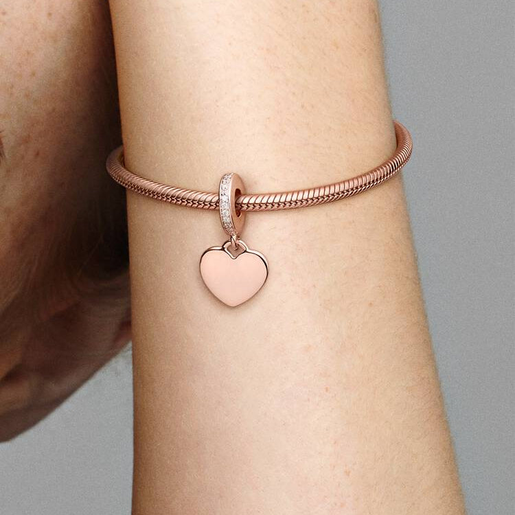 Pandora Engravable Heart Tag Dangle Charm