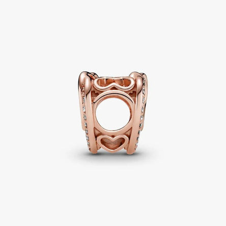 Pandora Sparkling Entwined Hearts Charm