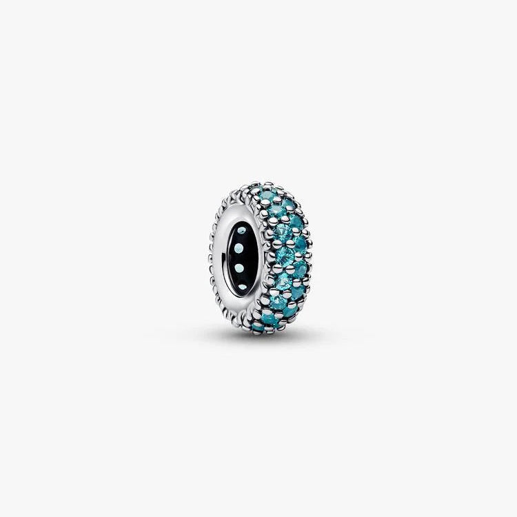 Pandora Ice Blue Stone Spacer Charm