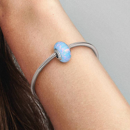 Pandora Opalescent Ocean Blue Charm