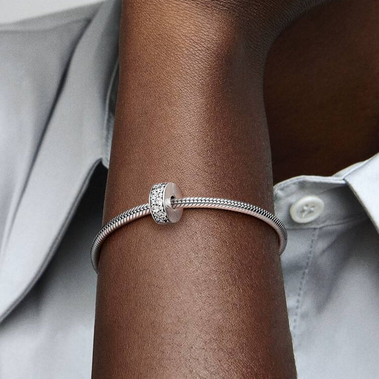 Pandora Clear Pavé Clip Charm