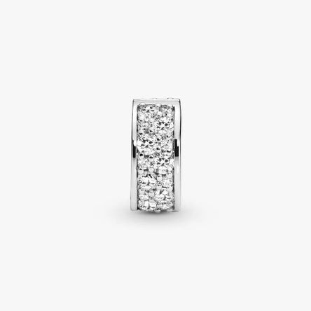 Pandora Clear Pavé Clip Charm