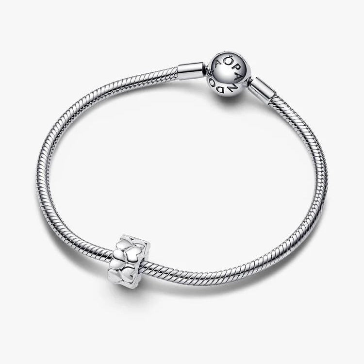Pandora Heart Pattern Clip Charm