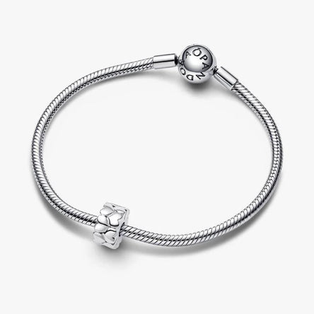 Pandora Heart Pattern Clip Charm