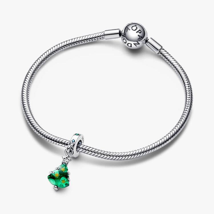 Pandora Sparkling Christmas Tree Dangle Charm
