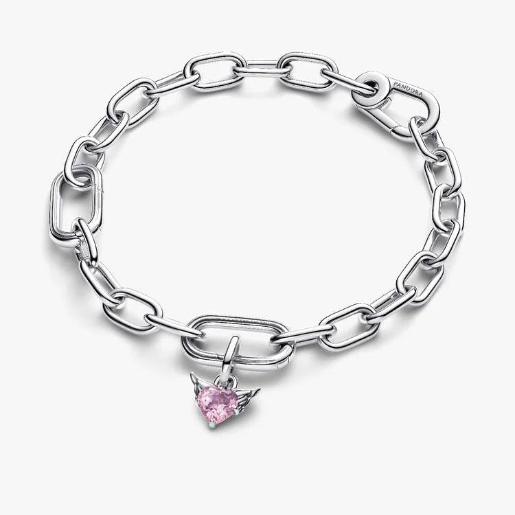 Pandora Winged Heart Mini Dangle Charm