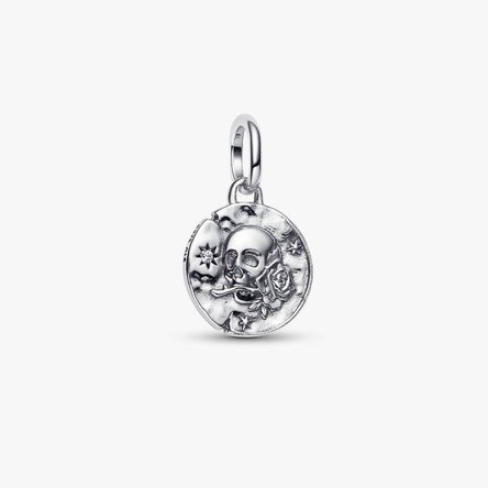 Pandora Skull Medallion Charm