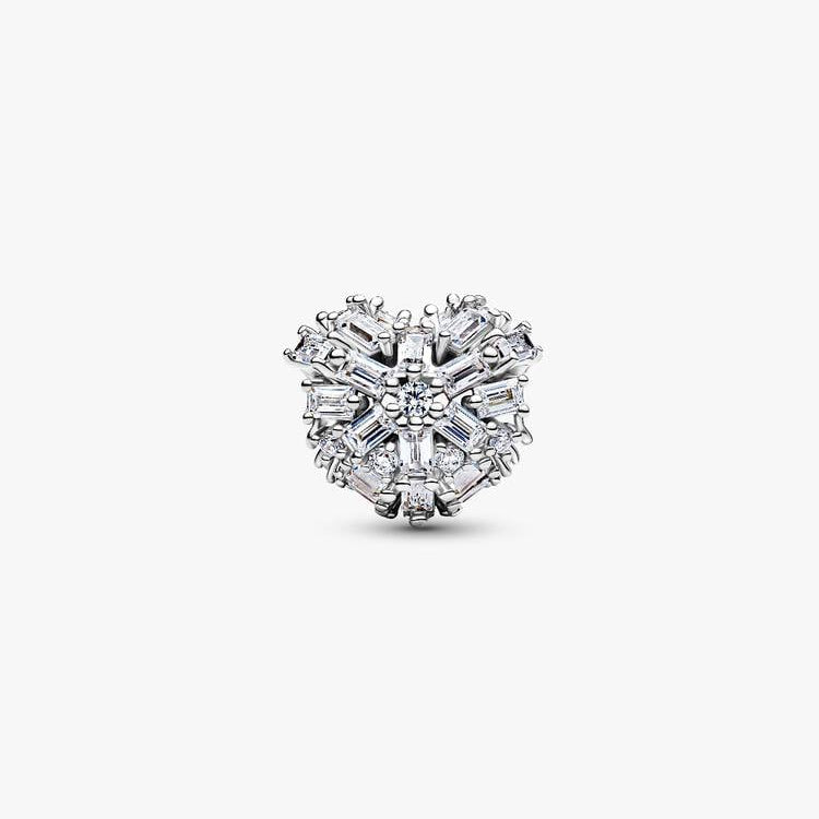 Pandora Sparkling Heart Charm