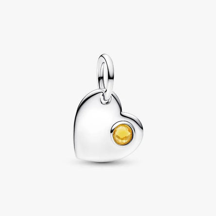 Pandora November Heart Dangle Charm