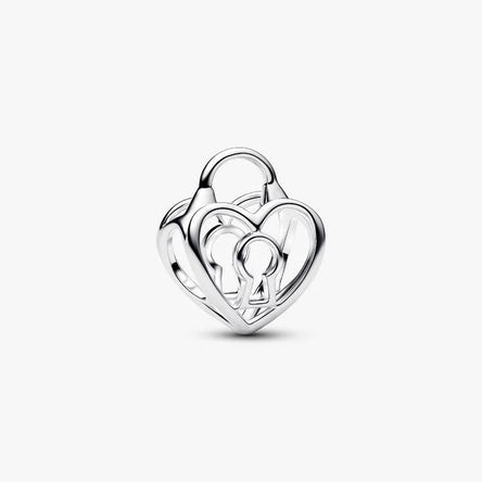 Pandora Openwork Heart Padlock Charm
