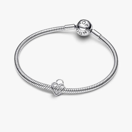 Pandora Openwork Heart Padlock Charm
