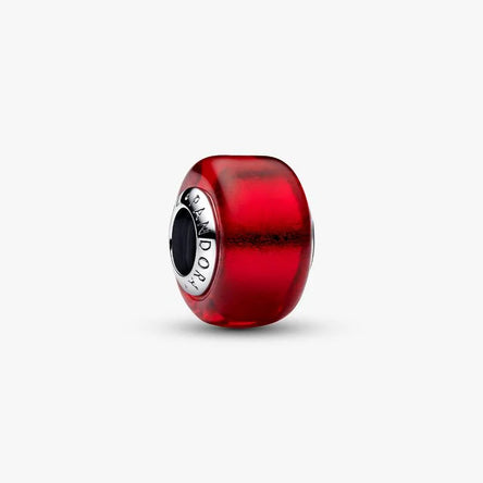 Pandora Red Murano Glass Charm