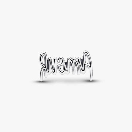 Pandora Amour Script Charm