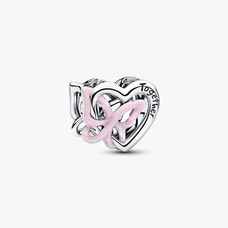 Pandora Entwined Heart & Butterfly Charm