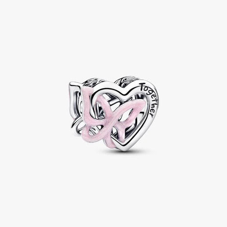 Pandora Entwined Heart & Butterfly Charm
