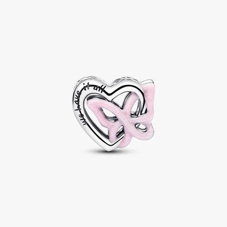 Pandora Entwined Heart & Butterfly Charm