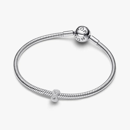 Pandora Textured Infinity Mini Charm