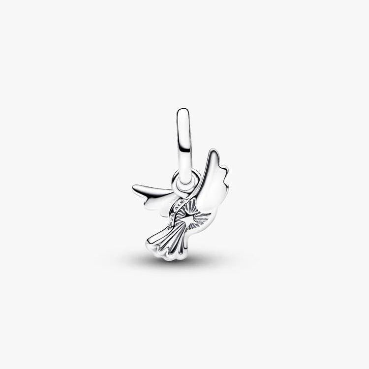 Pandora White Dove Mini Dangle Charm