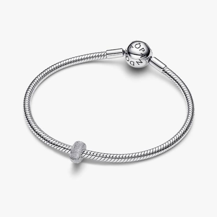 Pandora Textured Mini Clip Charm
