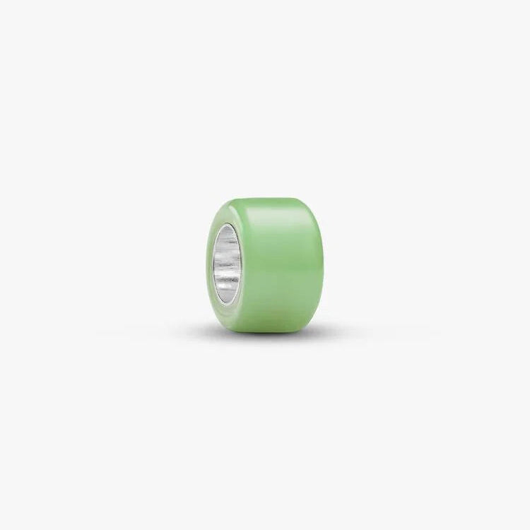 Pandora Green Murano Glass Mini Charm