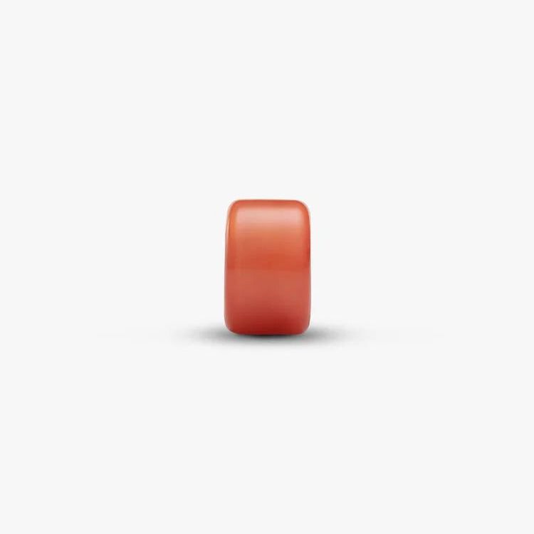 Pandora Orange Murano Glass Mini Charm