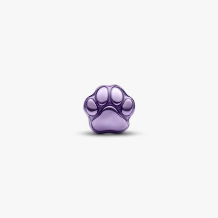 Pandora Purple Paw Mini Charm
