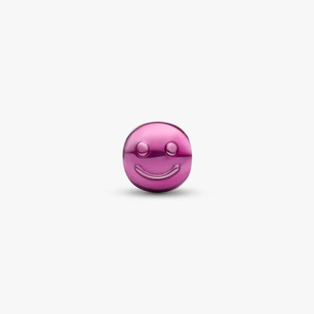 Pandora Pink Happy Face Mini Charm