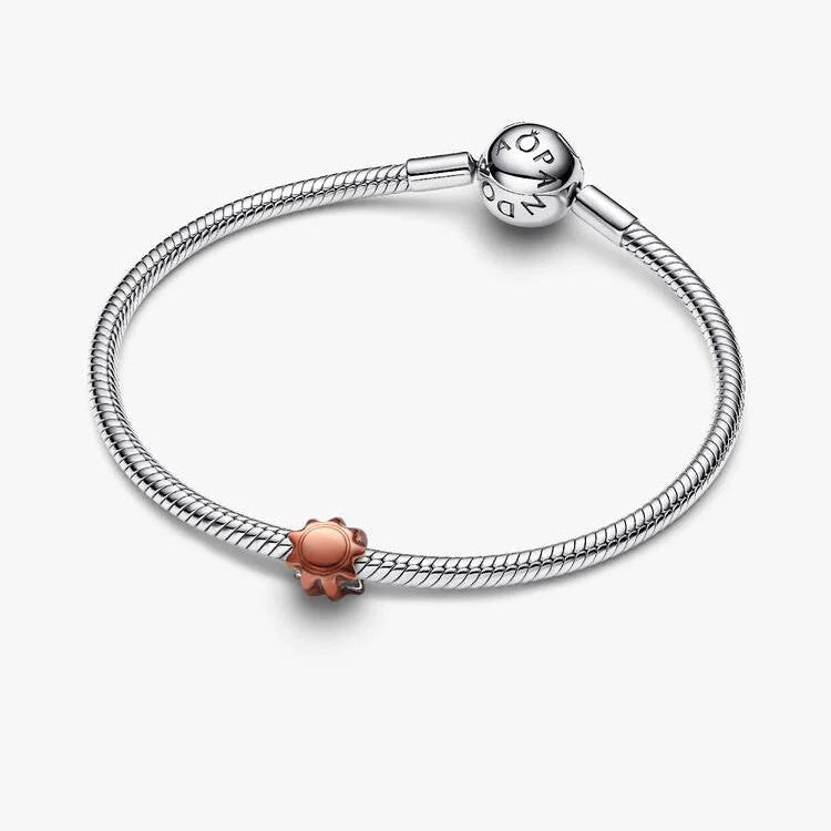 Pandora Orange Sun Mini Charm