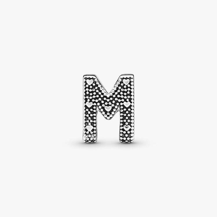 Pandora Letter M Alphabet Charm