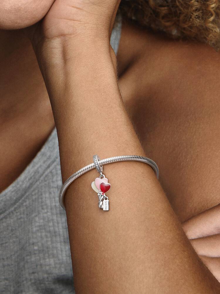 Pandora Happy Bday Balloon Dangle Charm