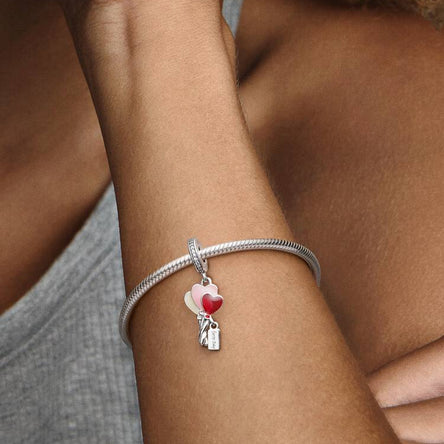 Pandora Happy Bday Balloon Dangle Charm