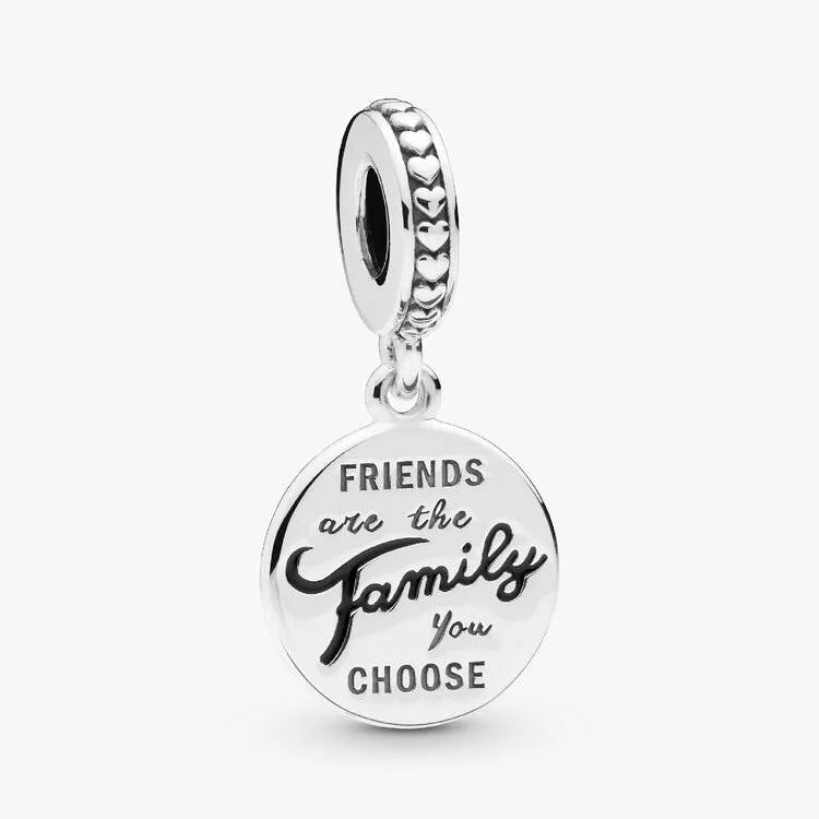 Pandora Friends are Family Dangle Charm