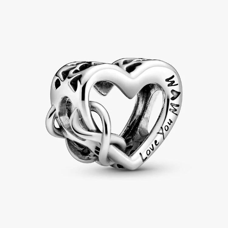 Pandora Love You Mum Infinity Heart Charm