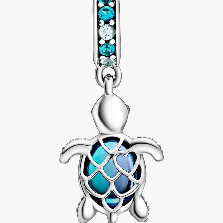 Pandora Murano Glass Sea Turtle Dangle Charm
