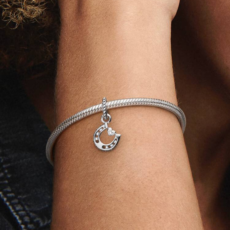 Pandora Good Luck Horseshoe Dangle Charm