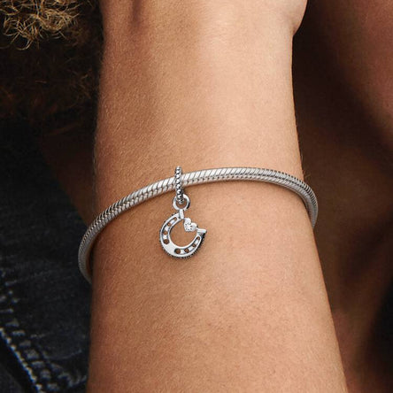 Pandora Good Luck Horseshoe Dangle Charm