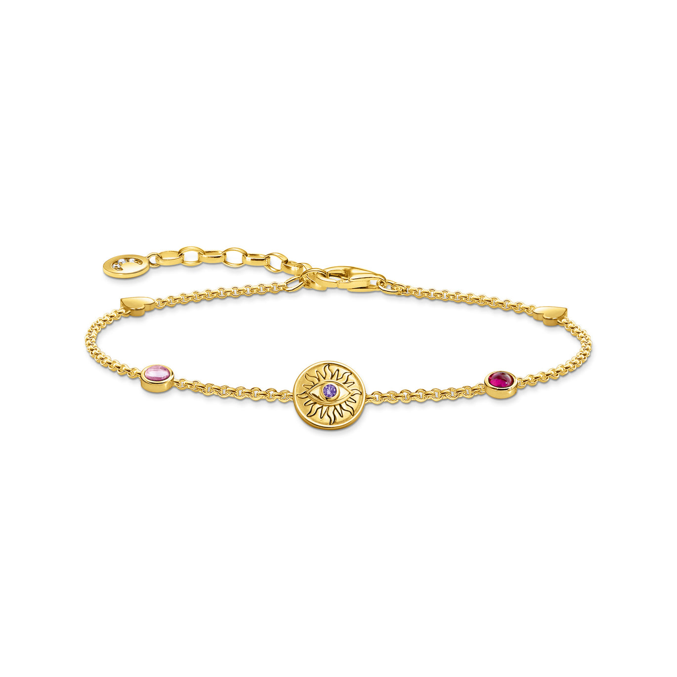 Thomas Sabo Gold Sun Coin Bracelet