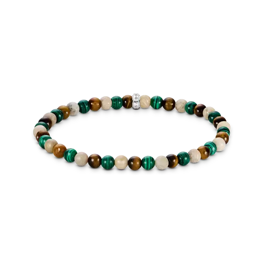 Thomas Sabo Earth and Green Beaded Bracelet