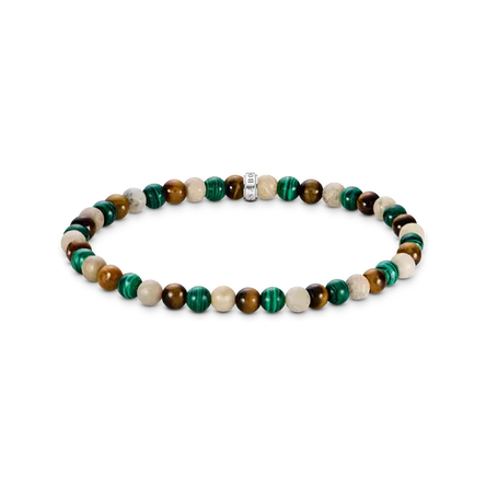 Thomas Sabo Earth and Green Beaded Bracelet