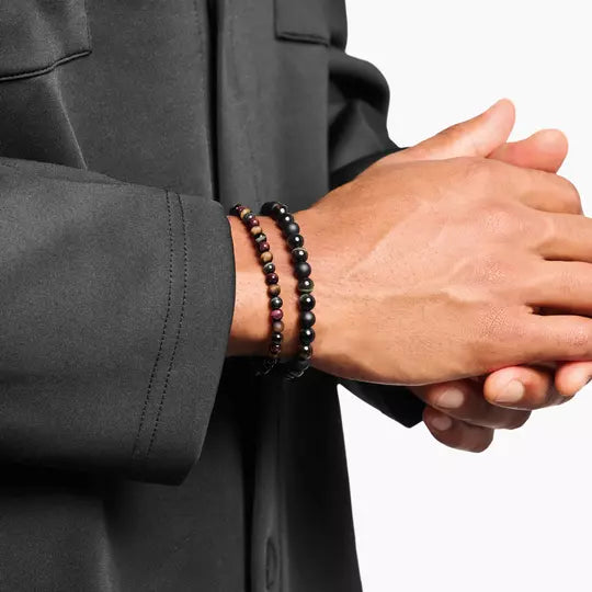 Thomas Sabo Talisman Beaded bracelet with tiger eye beads