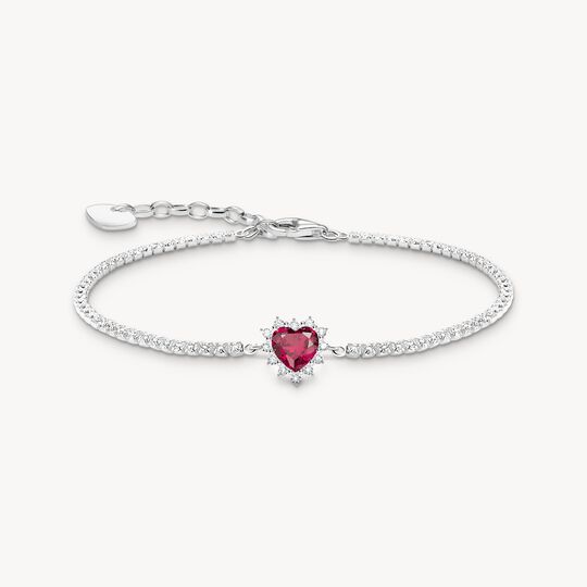 Thomas Sabo Silver Heart Bracelet Romance