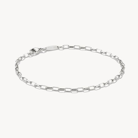 Thomas Sabo Silver Paperclip Chain Bracelet