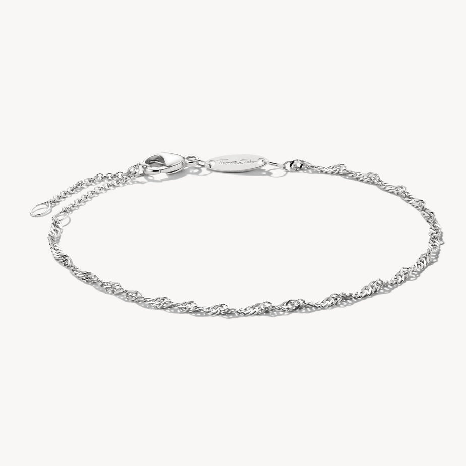Thomas Sabo Connect Singapore Silver Chain Bracelet